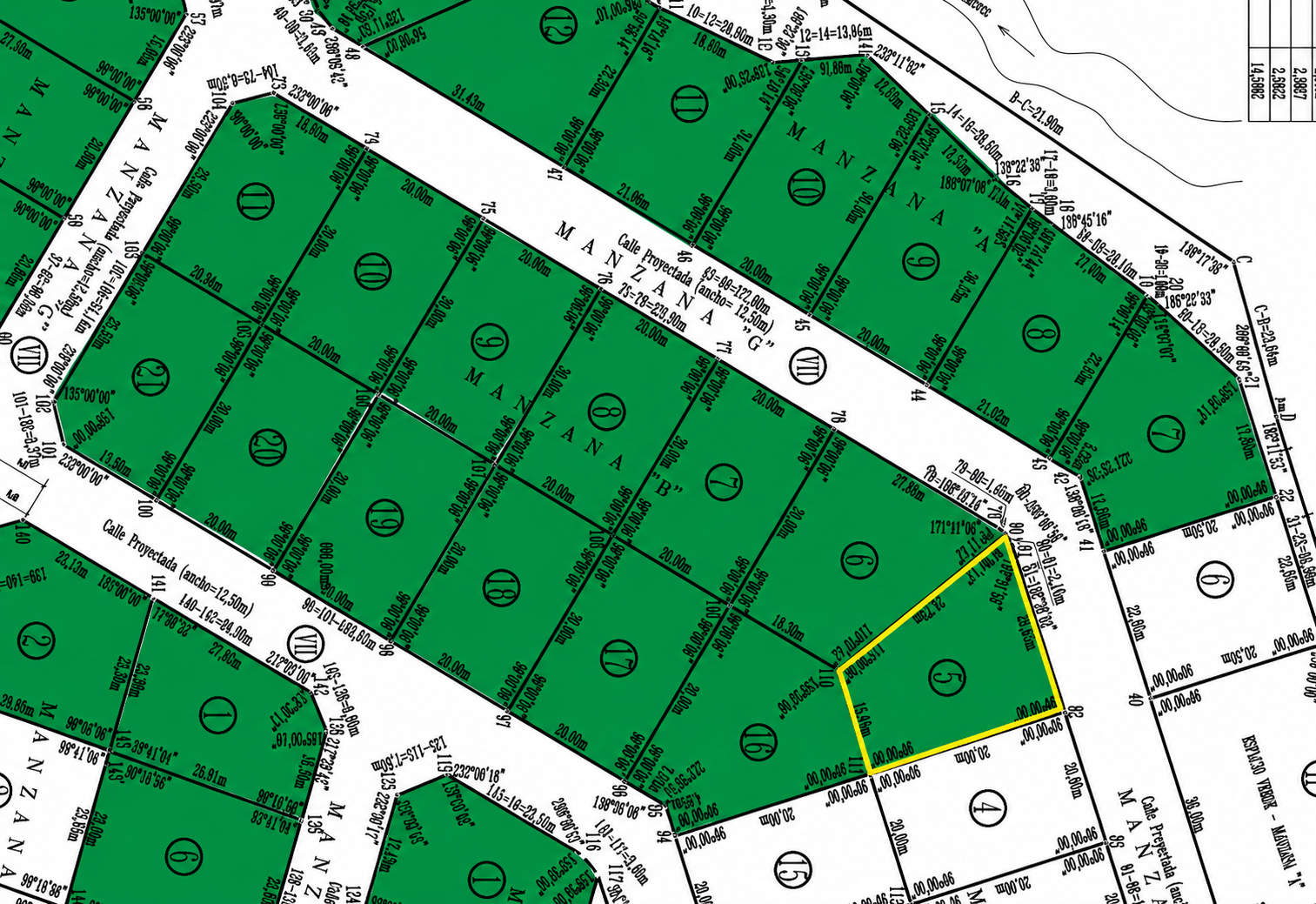 Terreno de 654 m² en Chacras del Zorzal, Juana Koslay